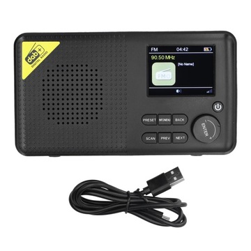 ПОРТАТИВНОЕ ЦИФРОВОЕ ДОМАШНЕЕ РАДИО DAB+FM