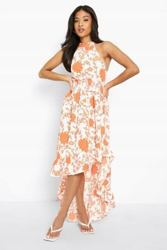 BOOHOO MAXI SUKIENKA KWIATY L1X XXC__XL