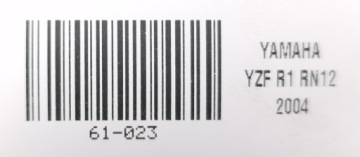 YAMAHA YZF-R1 RN12 04-06 ЗАДНИЙ ФОНАРЬ