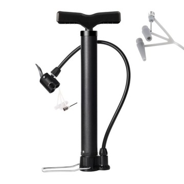 ВЕЛОСИПЕДНЫЙ НАСОС СО ШЛАНГОМ ДЛЯ ВЕЛОСИПЕДНЫХ МЯЧИКОВ 5 В 1
