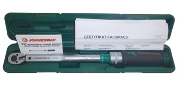 Klucz dynamometryczny 1/4'' 4-20Nm Jonnesway T27020N z certyfikatem