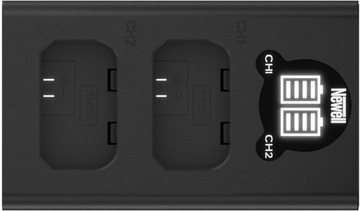 Двухканальное зарядное устройство для аккумулятора NEWELL DL-USB-C+2