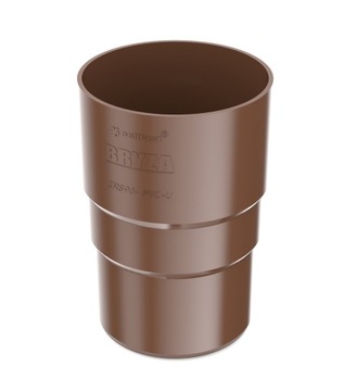 MUFA złączka rura rury spustowej 110 mm BRYZA BRĄZ