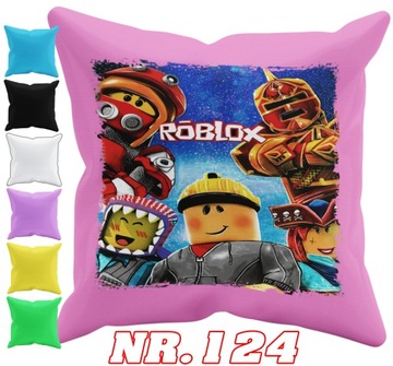 POSZEWKA NA PODUSZKĘ JAŚKA DO PRZEDSZKOLA ROBLOX GRY + IMIĘ GRATIS