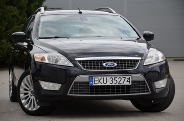 Ford Mondeo IV Kombi 2.0 Duratec Flexifuel 145KM 2009 CZARNE ZAREJESTROWANE 2.0i 145KM SERWIS TITANIUM NAVI CONVERS+ 2xParktronik, zdjęcie 12