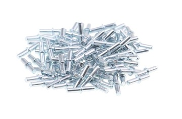 KOŁKI METALOWE MEBLOWE 3 mm 100 sztuk PODPÓRKA