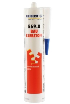 KLEJ MONTAŻOWY SZYBKI Kleiberit 569.0 Supratac PUR D4 310 ml/ 325g
