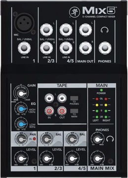 Mackie MIX 5 Mikser Analogowy