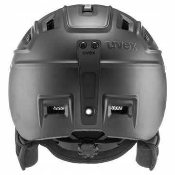 Лыжный шлем Uvex Fierce 2.0 черный матовый L 59-61