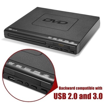 Odtwarzacz DVD -168 USB3.0, USB2.0 NAGRYWANIE USB PILOT