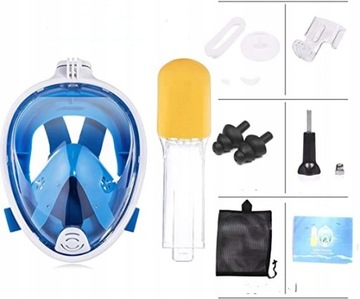 МАСКА ДЛЯ ДАЙВИНГА В ТРУБКЕ ДЛЯ ПРОФЕССИОНАЛЬНОГО ПЛАВАНИЯ