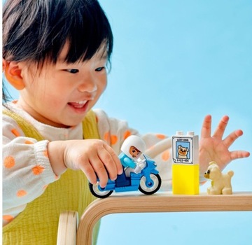 LEGO DUPLO 10967 ПОЛИЦЕЙСКИЙ МОТОЦИКЛ