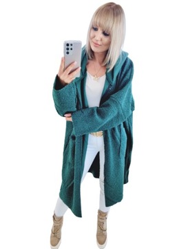 BLUZA PLUS SIZE SUPEŁKOWA Z BUKLI OVERSIZE XXXXL