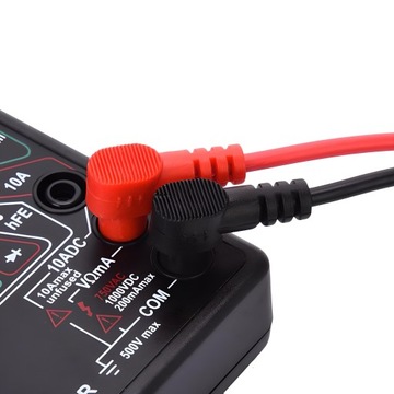 MULTIMETR MIERNIK PRĄDU CYFROWY ELEKTRYCZNY IGŁOWY TESTER NAPIĘCIA LCD