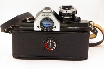 MINOLTA SR-1+ MINOLTA AUTO ROKKOR-PF 55 мм 1:1,8 ОЧЕНЬ ХОРОШО