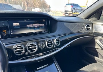 Mercedes Klasa S W222 Limuzyna wersja długa 600 530KM 2015 Mercedes-Benz Klasa S S600 530KM 2015r. auto zarejestrowane i ubezpieczone, zdjęcie 14