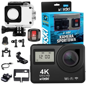 KAMERKA KAMERA 4K UHD Go4Free by PRO + SAMOWYZWALACZ BEZPRZEWODOWY