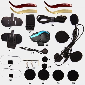 Домофон BT5.0 2000M Range для мотоциклетного шлема