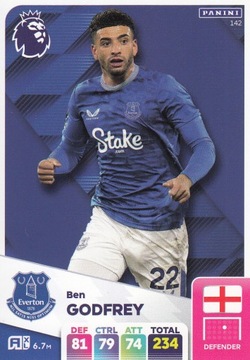 PREMIER LEAGUE 2025 Base Card Ben Godfrey 142