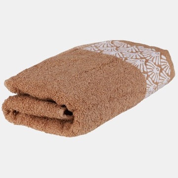 RĘCZNIK BAWEŁNA 48x96 CM MAŁY KĄPIELOWY FROTTE CHŁONNY BEŻOWY MORAJ