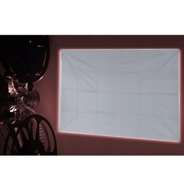 ТКАНЬ СКЛАДНОГО ПРОЕКЦИОННОГО ЭКРАНА 90 ДЮЙМОВ