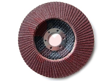 TARCZA LAMELKOWA ŚCIERNA LISTKOWA ŚCIERNICA 125 mm