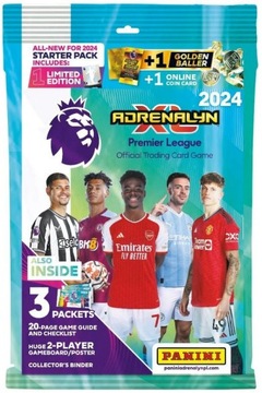 Альбом футбольных карточек Premier League 2024 Стартовый набор Panini Klaser