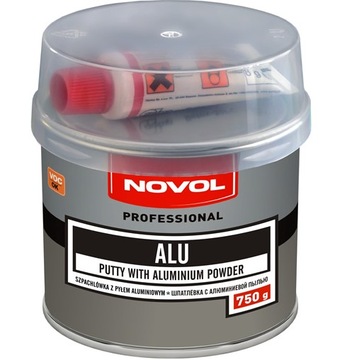 NOVOL ALU SZPACHLA SAMOCHODOWA PYŁEM ALUMINIUM 750