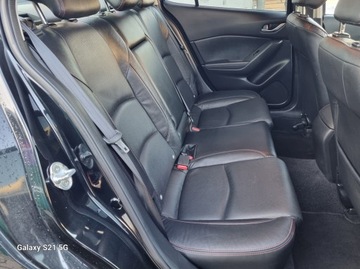 Mazda 3 III Sedan 2.0 SKYACTIV-G 120KM 2014 Mazda 3 III 2.0 120KM nawigacja skóra ksenony alufelgi super stan gwarancja, zdjęcie 13