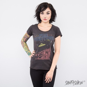 Koszulka Amplified Foo Fighters Flying Saucers r.L Licencja