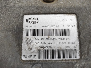 FIAT SEICENTO 97- 1.1 SADA STARTOVACÍ ŘÍZENÍ 55187372