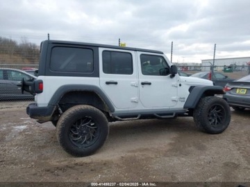 Jeep 2020 Jeep Wrangler 2020r., Unlimited Sport S, od ubezpieczalni 3.6 Benzyna 285KM, zdjęcie 7