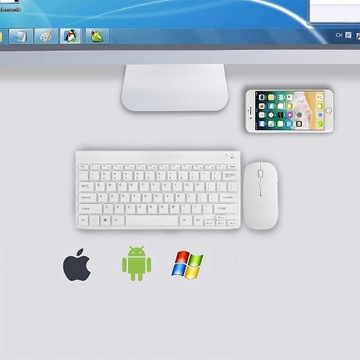 БЕСПРОВОДНАЯ КЛАВИАТУРА МЫШЬ МИНИ-ТОНКИЙ НАБОР USB