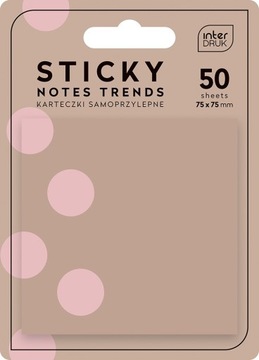 САМОКЛЕЯЩИЕСЯ ЗАПИСКИ 75Х75ММ ТРЕНДЫ