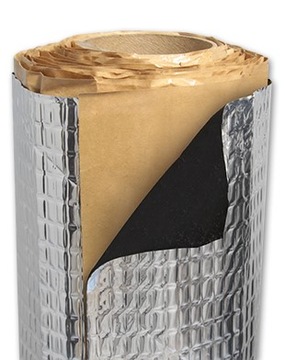 ЗВУКОВОЙ МАТ Виброизол бутилалубутил 2мм