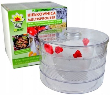 Ящик для рассады Тораф, прозрачный, 20х15 см.