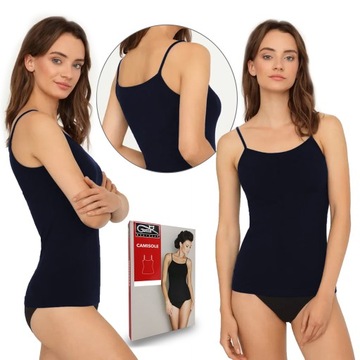 Koszulka na ramiączkach GATTA CAMISOLE granat, M