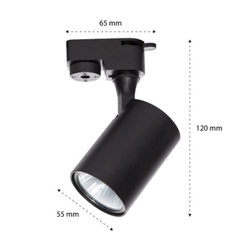 КОМПЛЕКТ 4x СВЕТОДИОДНЫЕ ЛАМПЫ ОТРАЖАТЕЛЬ GU10 ШИННЫЙ КАБЕЛЬ 2М