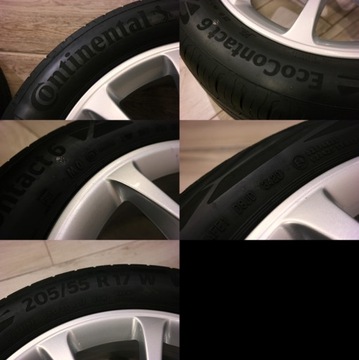 17'' MERCEDES TŘÍDA B W246 SPORT CONTI 225/45 OEM