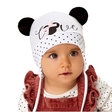 CZAPKA Z USZKAMI WIĄZANA polska r 36 38
