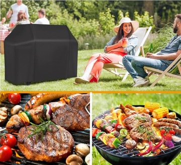 Чехол для садового гриля, водонепроницаемый прочный гриль 145x61x117 + СУМКА