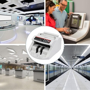 Счетная машина VEVOR Счетная машина для денег со светодиодом