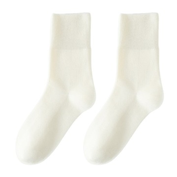 1 Pair Women Summer Socks Thin High Elasticity Solid Color