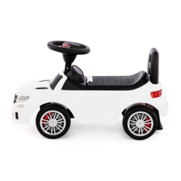 Автогонщик с бипером белый