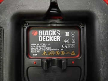 КОМПРЕССОР BLACK&DECKER ASI500 В КОМПЛЕКТЕ