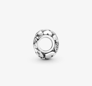 Pandora Charms Ażurowe Lśniące Serce 791061C01