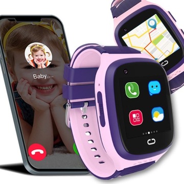 SMARTWATCH dla dzieci GPS sim GRY pl JAKOŚĆ