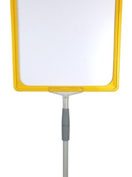 Телескопический рекламный стенд 150 см с рамкой А4.