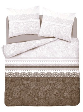 Pościel bawełniana 220x200 3837b Komplet 100% BAWEŁNA