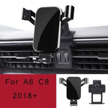 Uchwyt samochodowy na telefon do Audi A6 C7 C8 A7 4